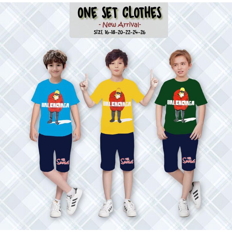 Best Seller Set London Kids seri The Simpsons