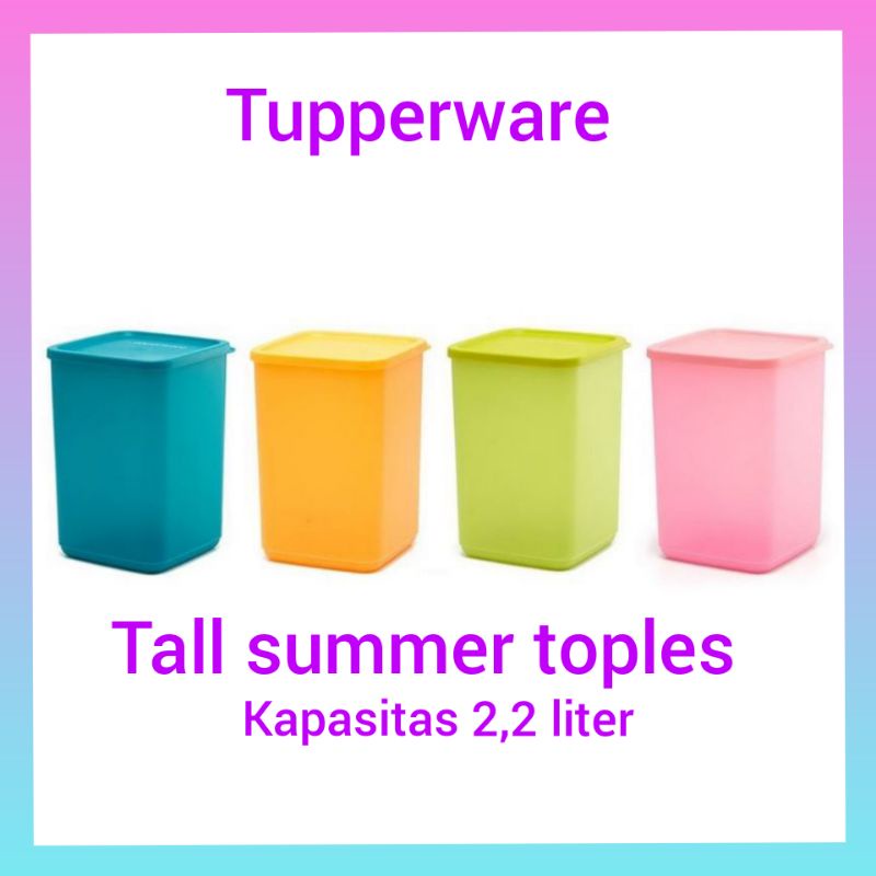 Toples tupperware kotak besar / STORAGE BOX / KOTAK PENYIMPAN KULKAS