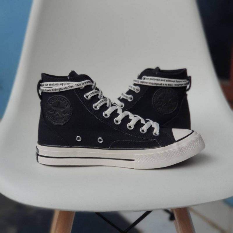 Converse 70s high x midnight studios black