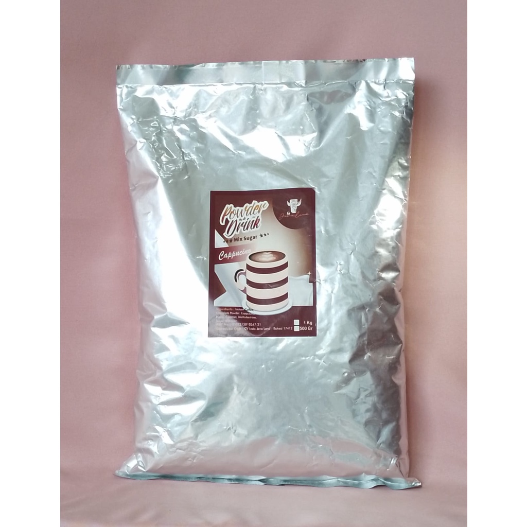 

Bubuk Minuman rasa Cappucino Mix Sugar