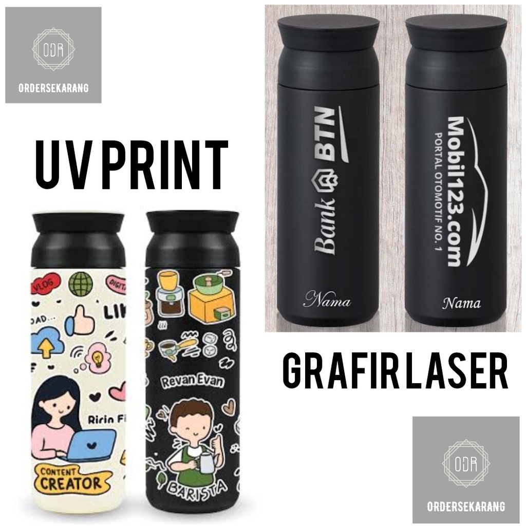 TUMBLER JAPAN TRAVEL THUMBLER TUMBLR TERMOS THERMOS TEMPAT BOTOL MINUM SOUVENIR KADO PERNIKAHAN WEDDING TUNANGAN HAMPERS CUSTOM GRAFIR LASER LOGO NAMA BRAND MERK