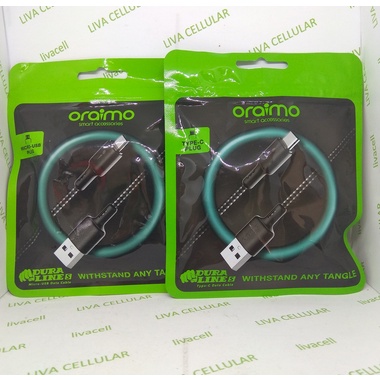 Oraimo Kabel Data / Charger Micro USB / Type C OCD-M29N & OCD-C29N 1.5 meter