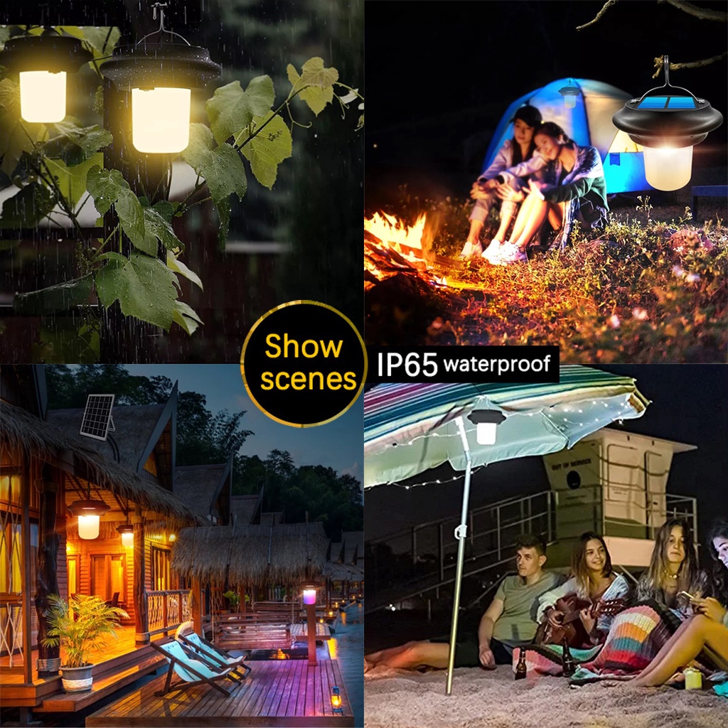 Solar Light / Led Light Cell / Lampu Surya / Lampu Gantung REAL 6W