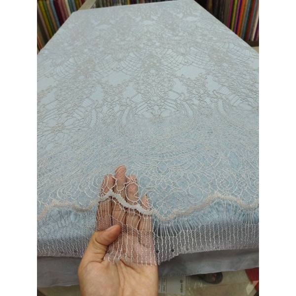 Brokat Lace Panel Chantily D#tgm7743