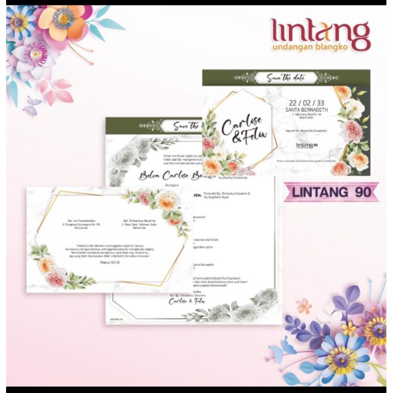 

Undangan Pernikahan/Khitan Murah - Lintang 89-93