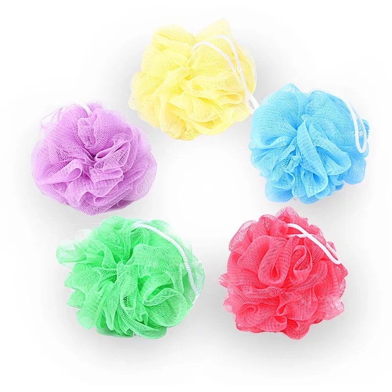 XOQ - Spons Mandi Jaring / Sponge Mandi / Shower Puff Mandi / Gosok Daki Badan Mandi / Penggosok Badan Shower