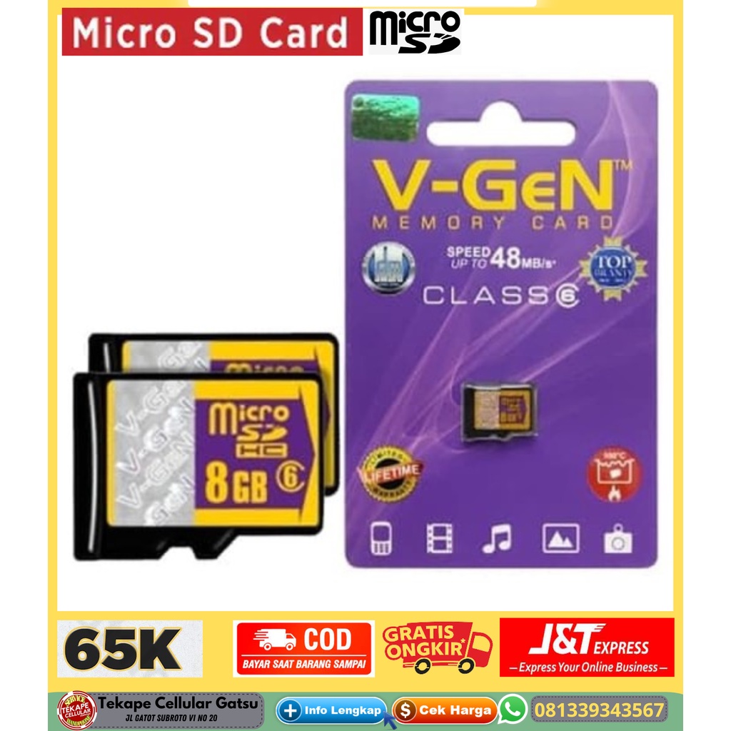 Memori vgen 8gb