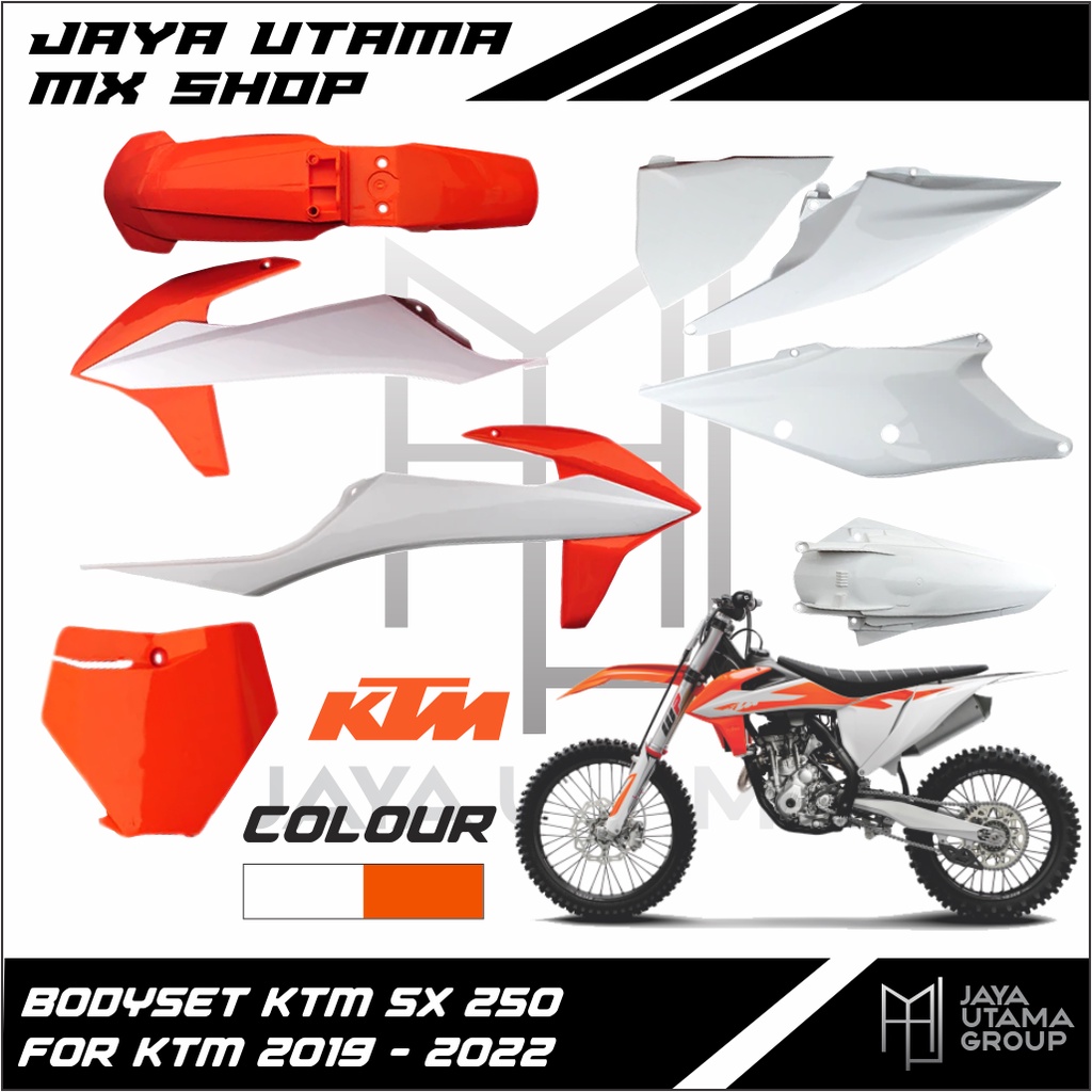 Body Set KTM 250 2020-2022 IMPORT lentur plastik tebal