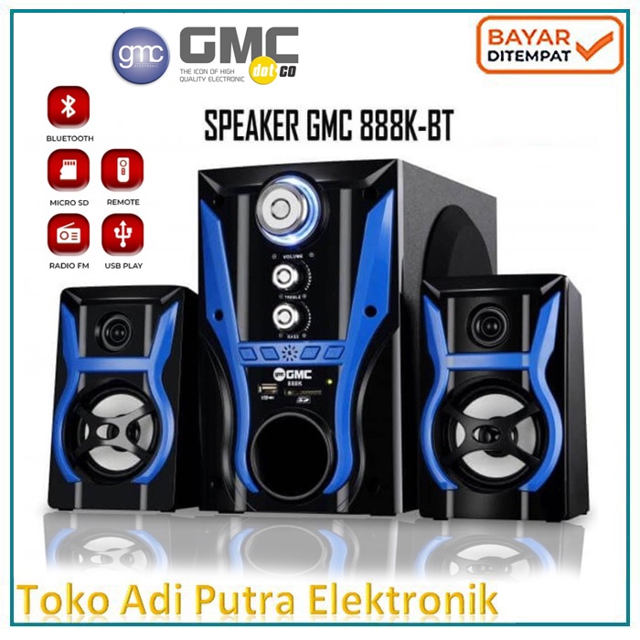 GMC 888K bt Speaker Aktif Bluetooth