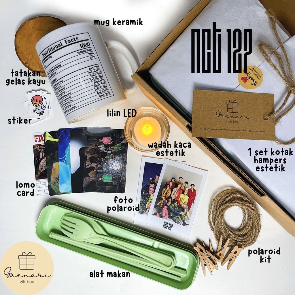 Gift Box NCT 127 | Hampers NCT 127 | Kado NCT 127 | Hadiah NCT 127 | Fan Kit NCT 127 | Gift Box Kpop