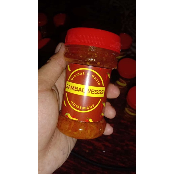 

Sambal YESSS varian Ayam dan Cumi