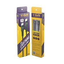 kabel usb type c to lightning vgen cl1-03 / kabel data vgen type c ke lightning cl1-03