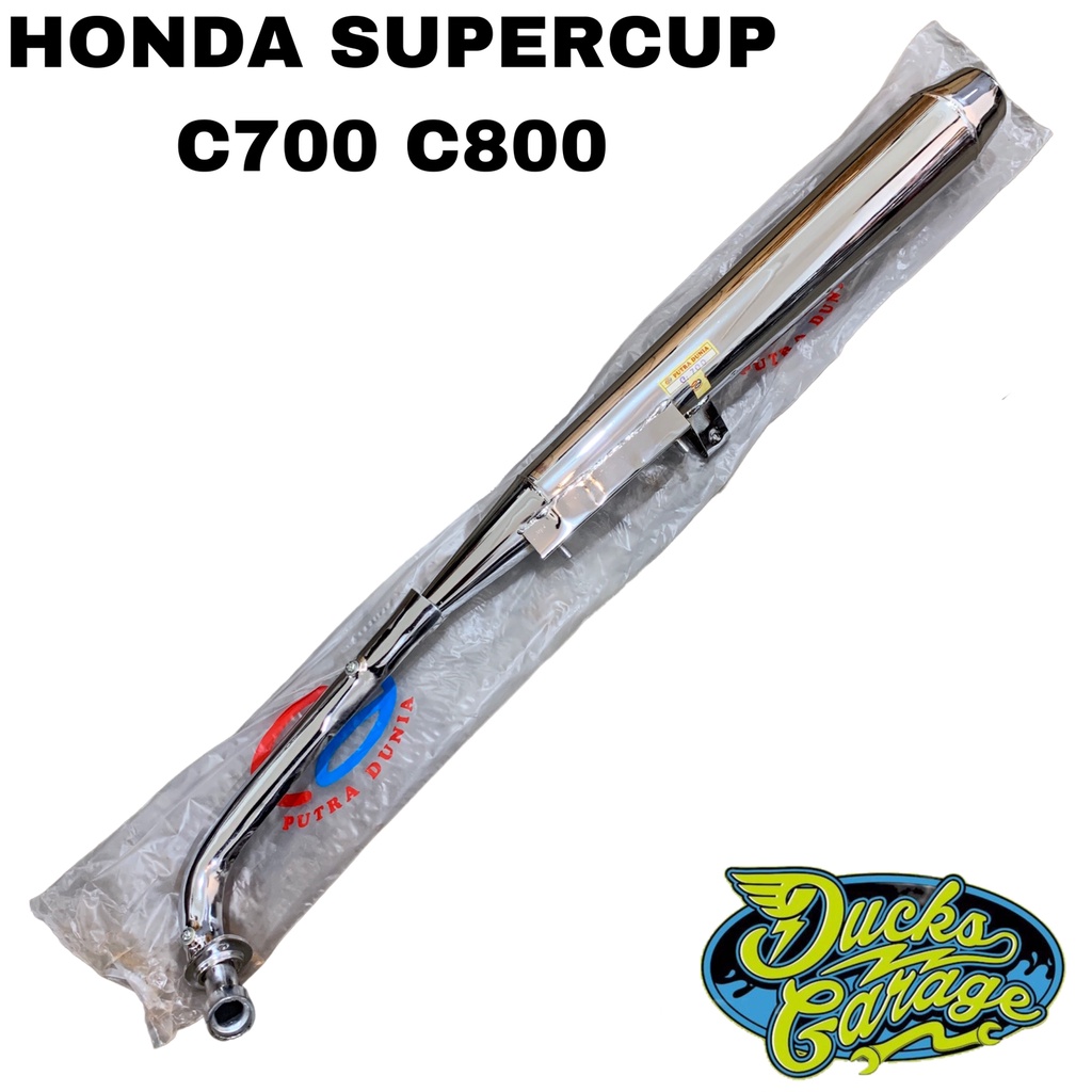 Knalpot Honda Supercup C700 C800 Merk Putra Dunia