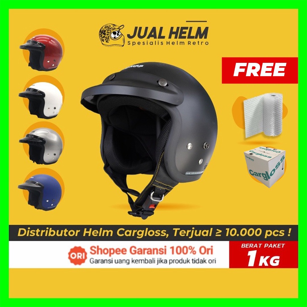 Helm Cargloss Retro Original