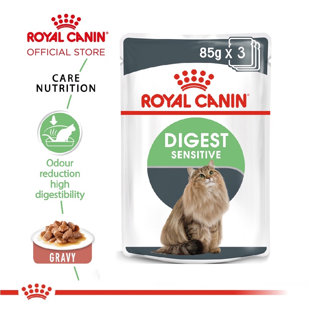 

Royal Canin Digestive Care / Digest Sensitive Wet Food Pouch 85gr FRESHPACK