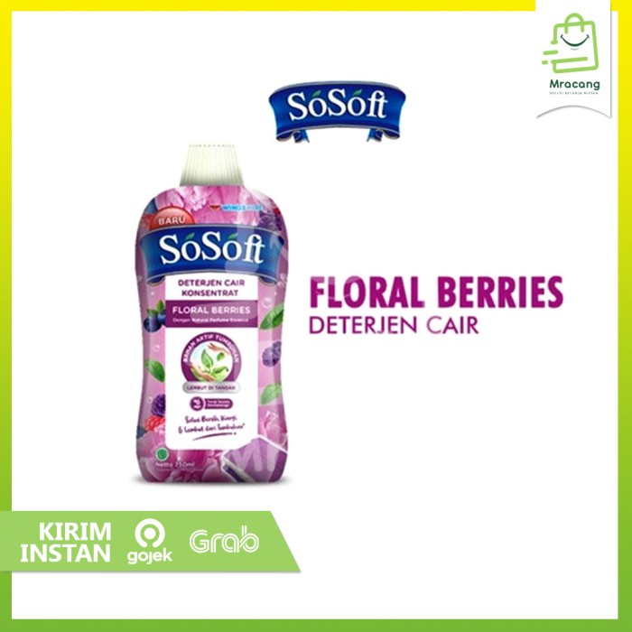 Deterjen Cair So Soft 700ml