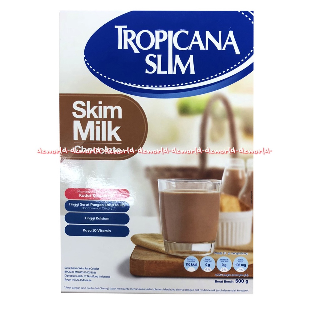 

Tropicana Slim 500gr Made With Skim Milk Coklat Susu Skim Tropicana Rasa Coklat Susu Rendah Gula Diabet Diabetes