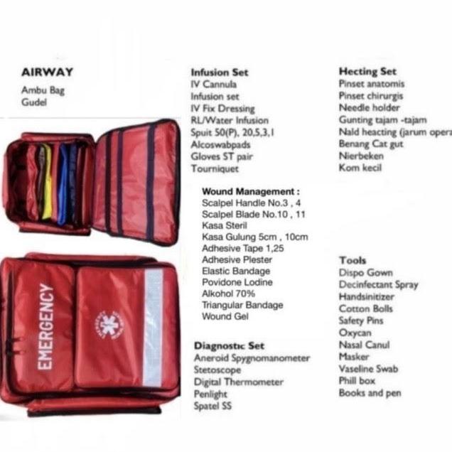 Tas Emergency Kit ( Emergency First Aid Kit ) TAS EMERGENCY JUMBO SET