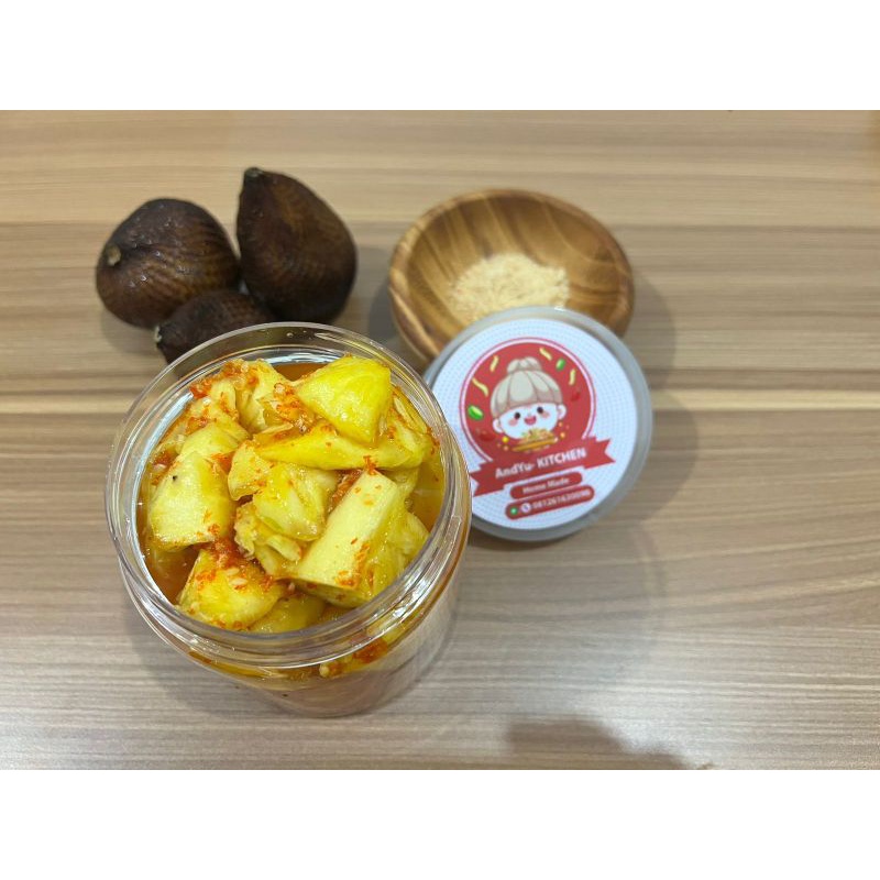 

asinan bogor nanas enak segar 500gram andyukitchen