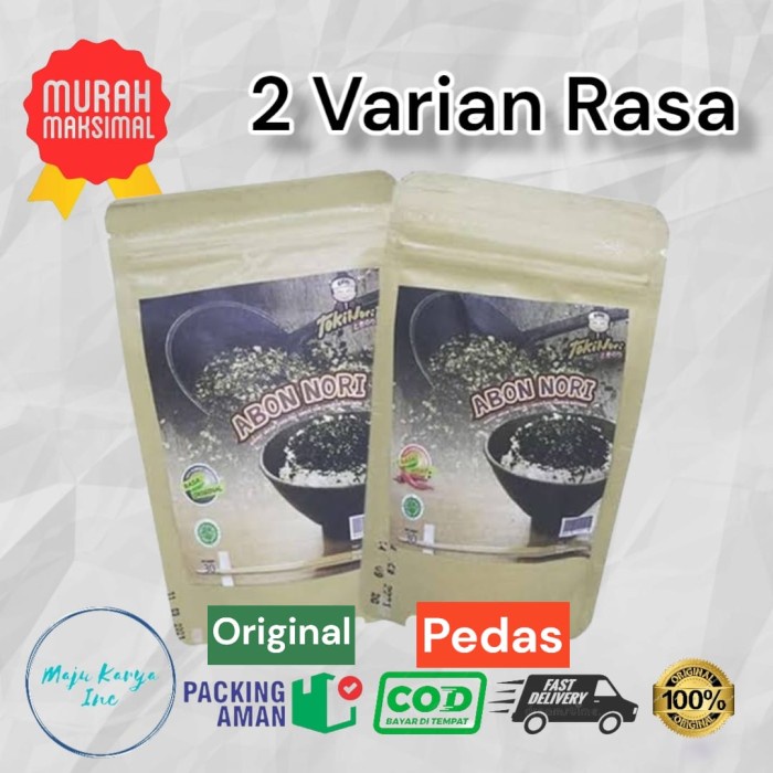 

GFD Tokinori Abon Nori 60 Gram Orinal dan spicy