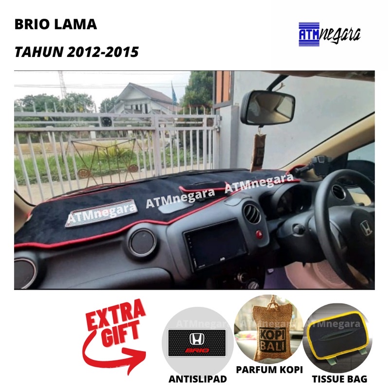 Jual Cover Dashboard Premium Brio Lama Tahun Aksesoris Alas Pelindung Dasbor Mobil