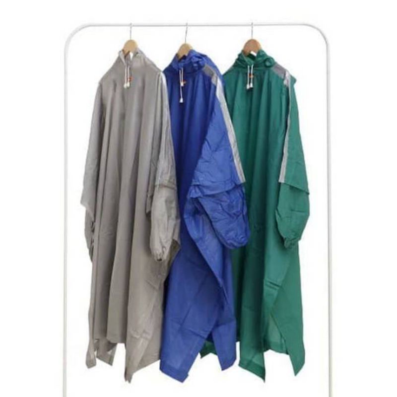 Jas Hujan Ponco Poncho Lengan Personal Elmondo 710 / Jas Hujan Dewasa