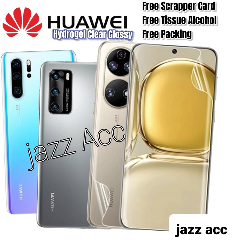 New !! HYDROGEL Bening Front/Back Huawei Nova 9 Nova 8 8i 8SE Nova 7 7i 7SE Nova 5 5T 5TPro Hidrogel Clear Depan Belakang Anti Gores Screen Guard/ Protection/ TPU Film Nano Protector Glossy Antigores Layar bagus Murah Plus 4G 5G 50 30 T Pro S i E SE