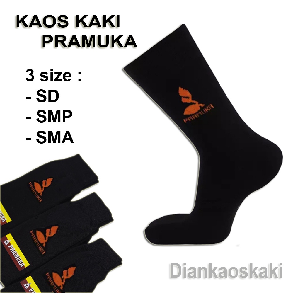 [ 12 PASANG ] KAOS KAKI SEKOLAH PRAMUKA SD SMP SMA