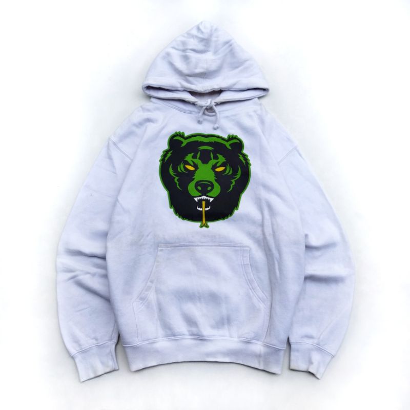 Mishka Death Adder White Pullover Hoodie