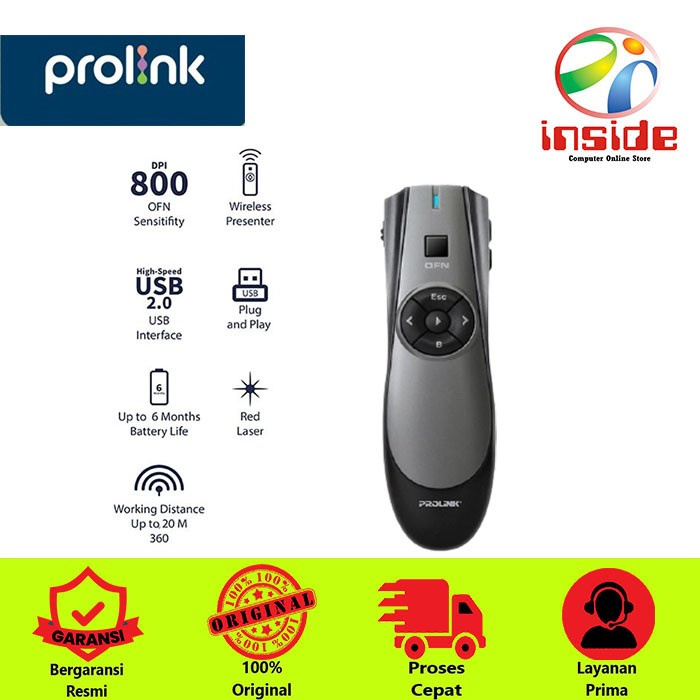 Pointer Laser Pointer Prolink/Pwp-102G/2.4Ghz
