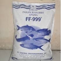 umpan pakan anakan ikan bibit pf 999 hi-pro-vite kemsan 1kg