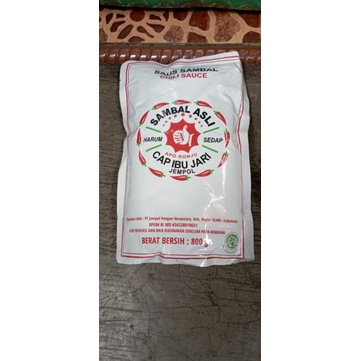 

saus sambel ibu jari Refill asli 800ml isi lebih bayak