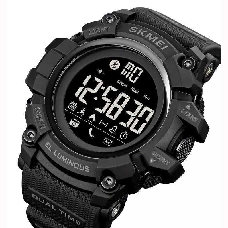 SKMEI Jam Tangan Digital Pria Bluetooth Sport Smart Watch - 2053