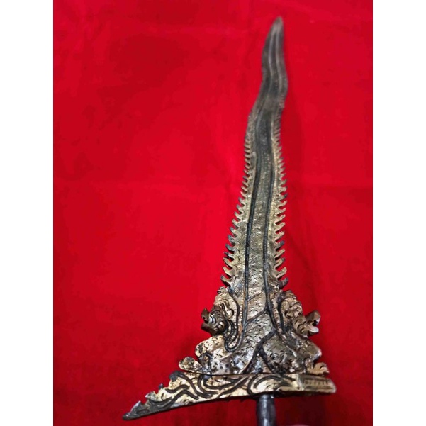 Pusaka Luk 5 Keris Naga Kembar Kinatah Kamarogan Tangguh Kamardikan