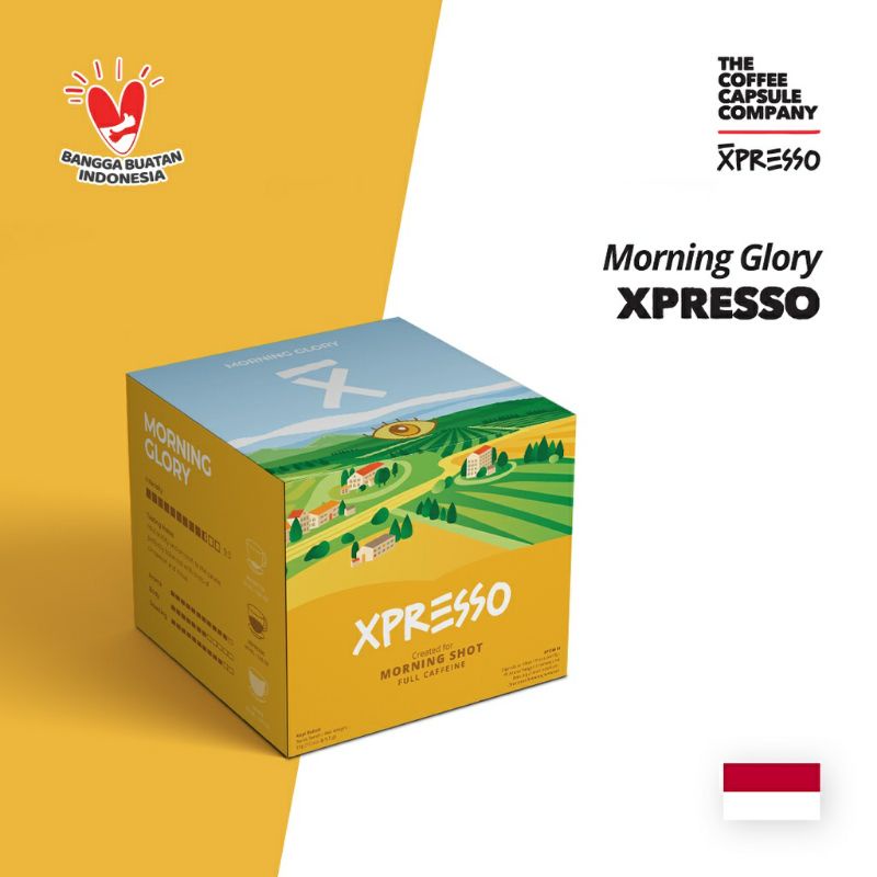 

Xpresso - Morning Glory - Kopi Kapsul - Coffee Capsule