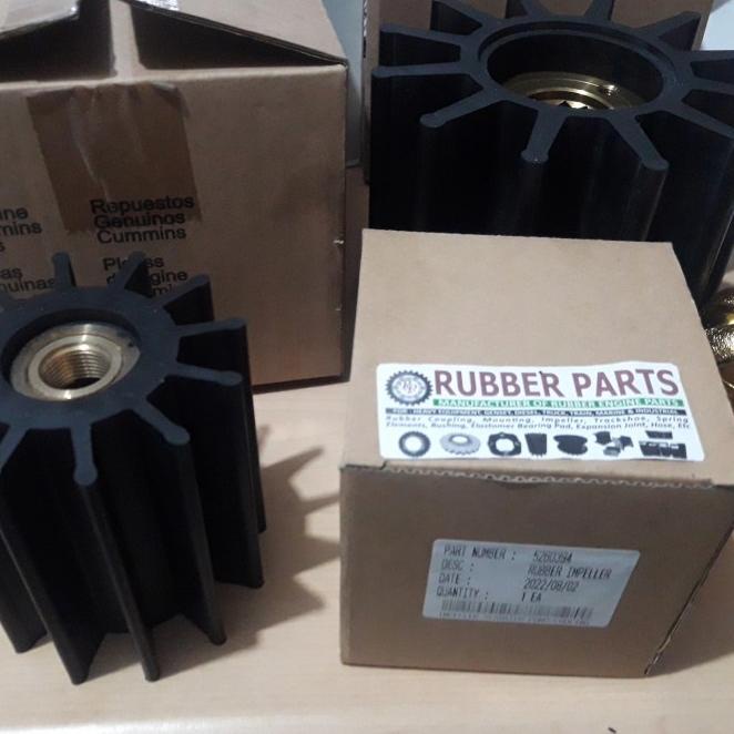 Rubber Flexible Impeller Seawater Pump Cummins 5260394 4933743 4019403