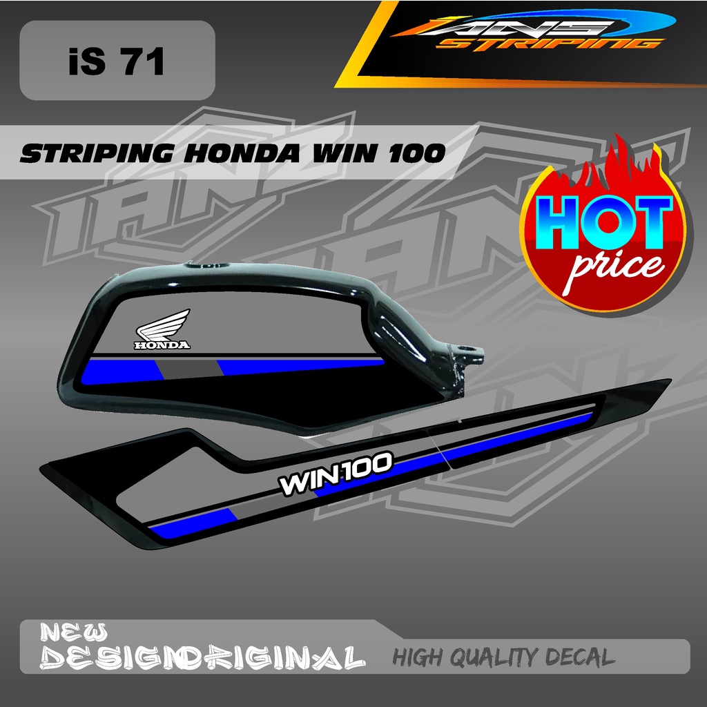 NEW STRIPING CUSTOM WIN100 HOLOGRAM / NON HOLOGRAM IS71