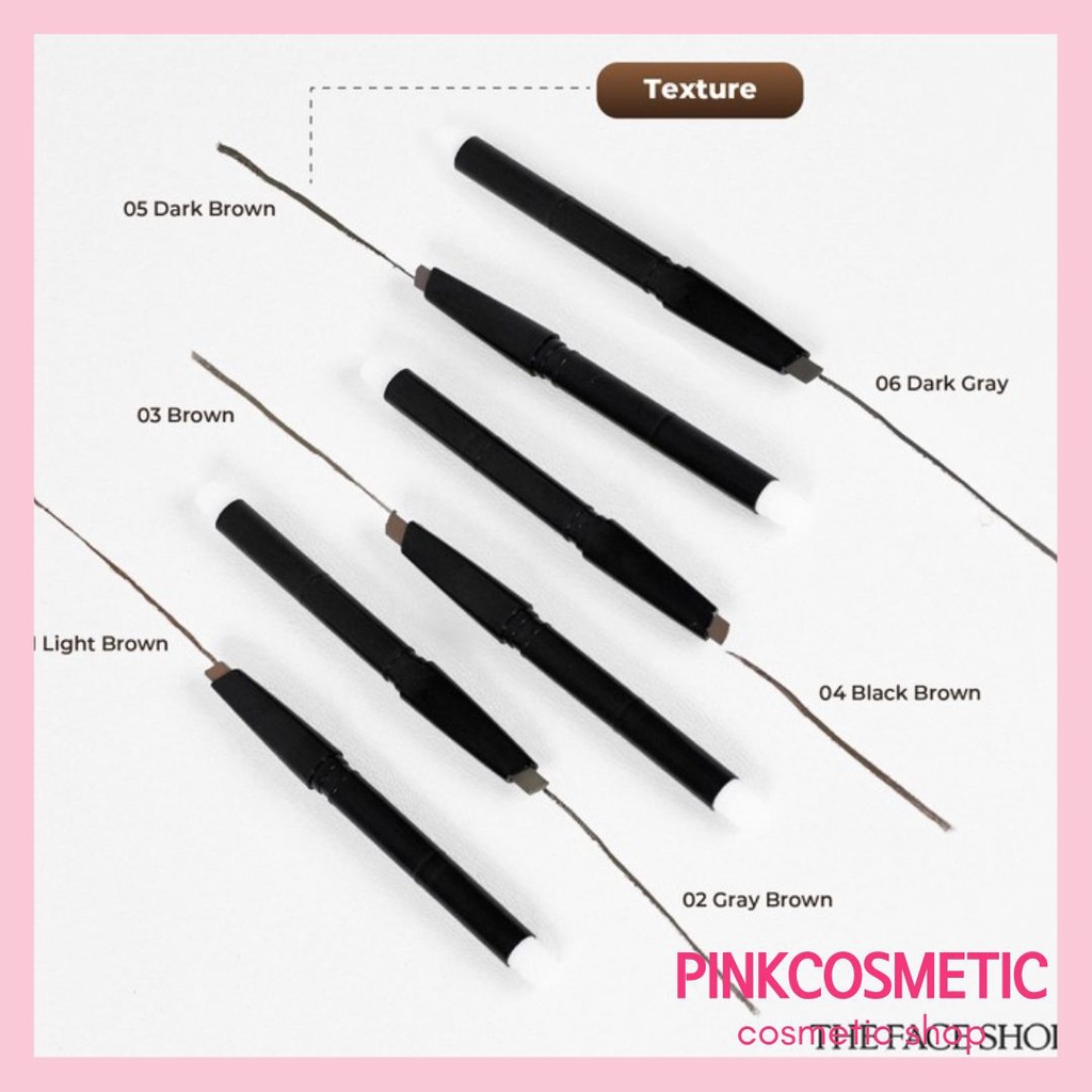 (Refill) The Face Shop Designing Eyebrow Pencil