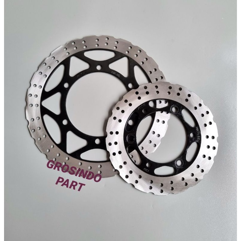PIRINGAN CAKRAM PIRING CAKRAM DEPAN BELAKANG NINJA 250 CARBU (PAKET 1 SET)