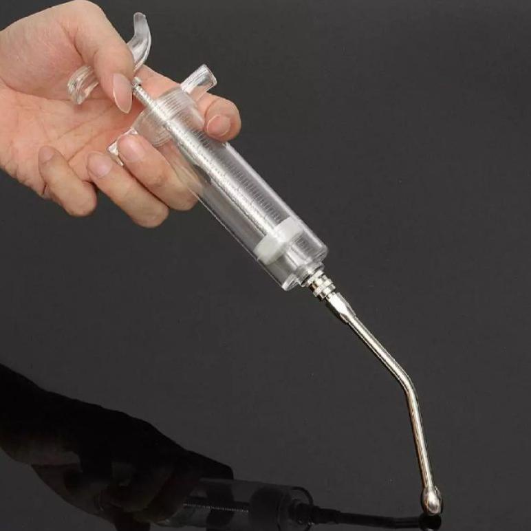 drencher Suntikan spet cekok kambing domba sapi babi CEMPE pedet lembu kerbau 50 ml syringe spuit sp