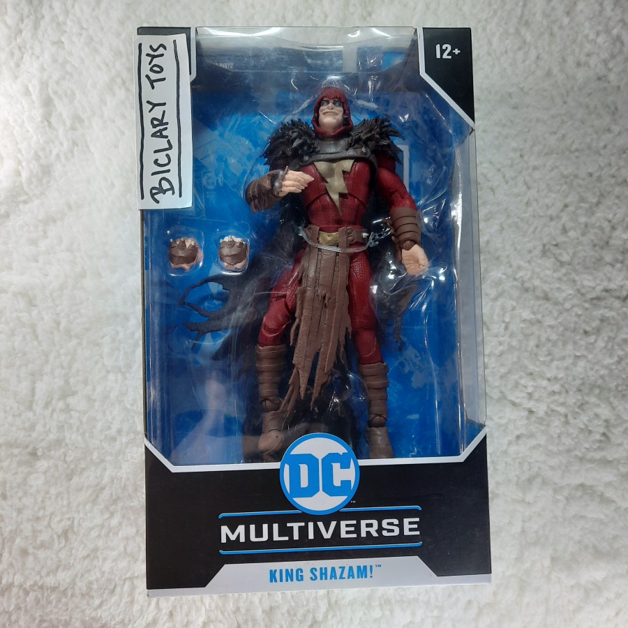 Mcfarlane King Shazam Mafex DC Multiverse Size ORIGINAL ORI