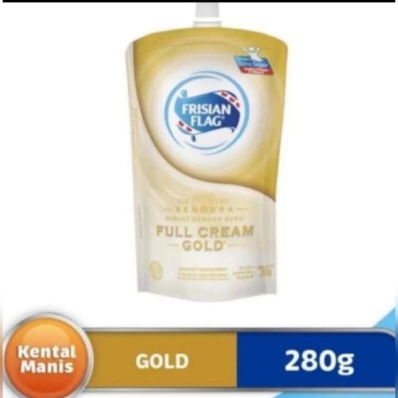 

Frisian Flag Full Cream Gold 280 gram Susu Kental manis