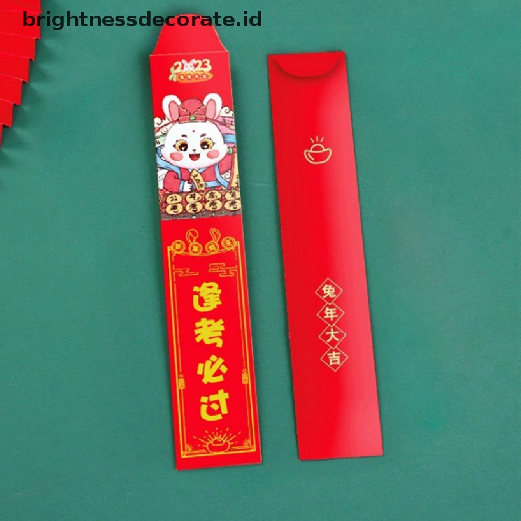 [Keladilan] Tahun Kelinci Tarik 12amplop Merah Dalam Kotak Blind Box Amplop China-Chic Merah Lucky Lot Nikah Amplop Merah [ID]