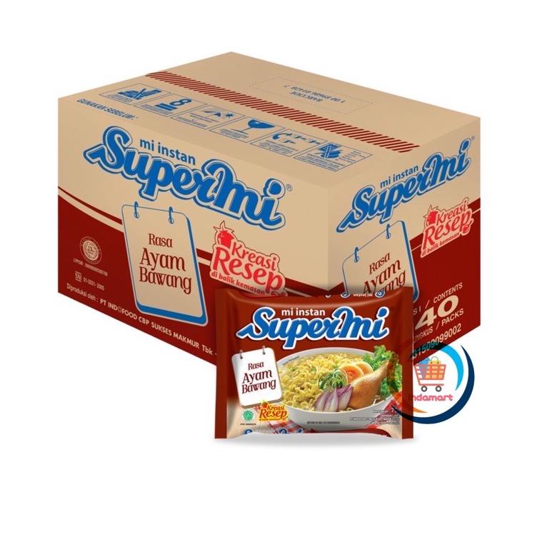 

[Produk 6767] Supermie 75 gr 1 Dus Isi 40 pcs 67