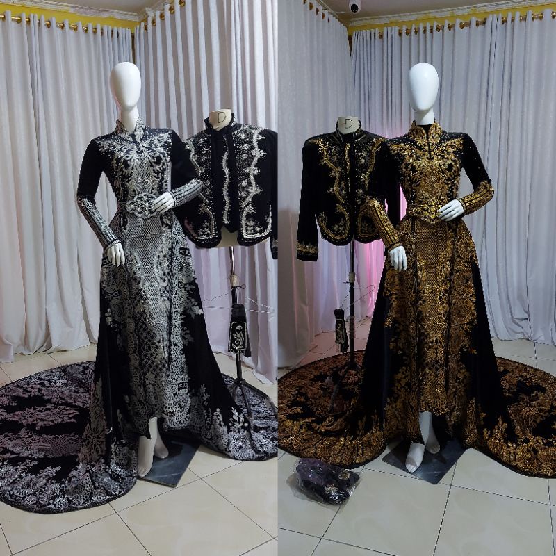 NEW PRODUK SEPASANG BAJU PENGANTIN JAWA BLUDRU MEWAH
