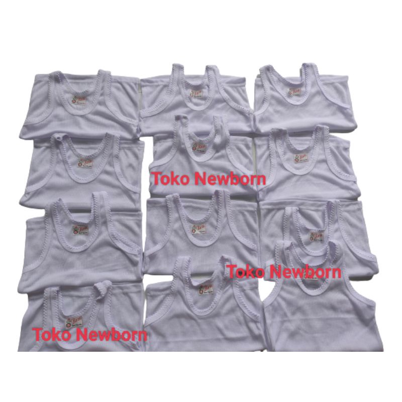 1 Lusin Singlet Bayi Uk S