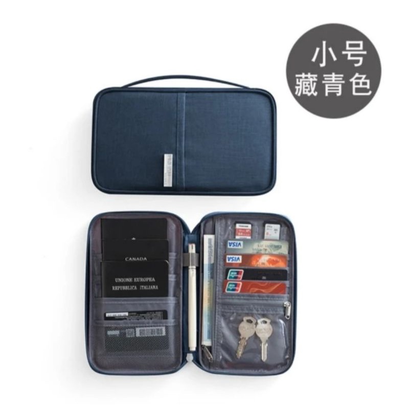 Waterproof Passport Pouch Tas Paspor Credit Card Travel Bag