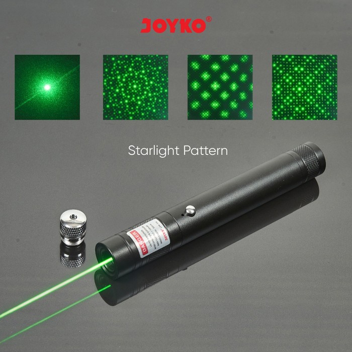 Green Laser Pointer Penunjuk Laser Hijau Senter Joyko LPR-104