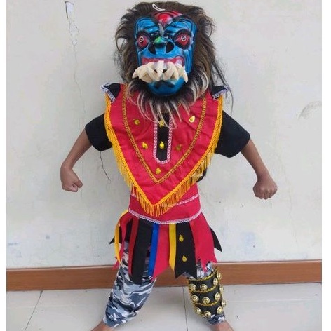 mainan anak topeng Buto gedruk barongan barong