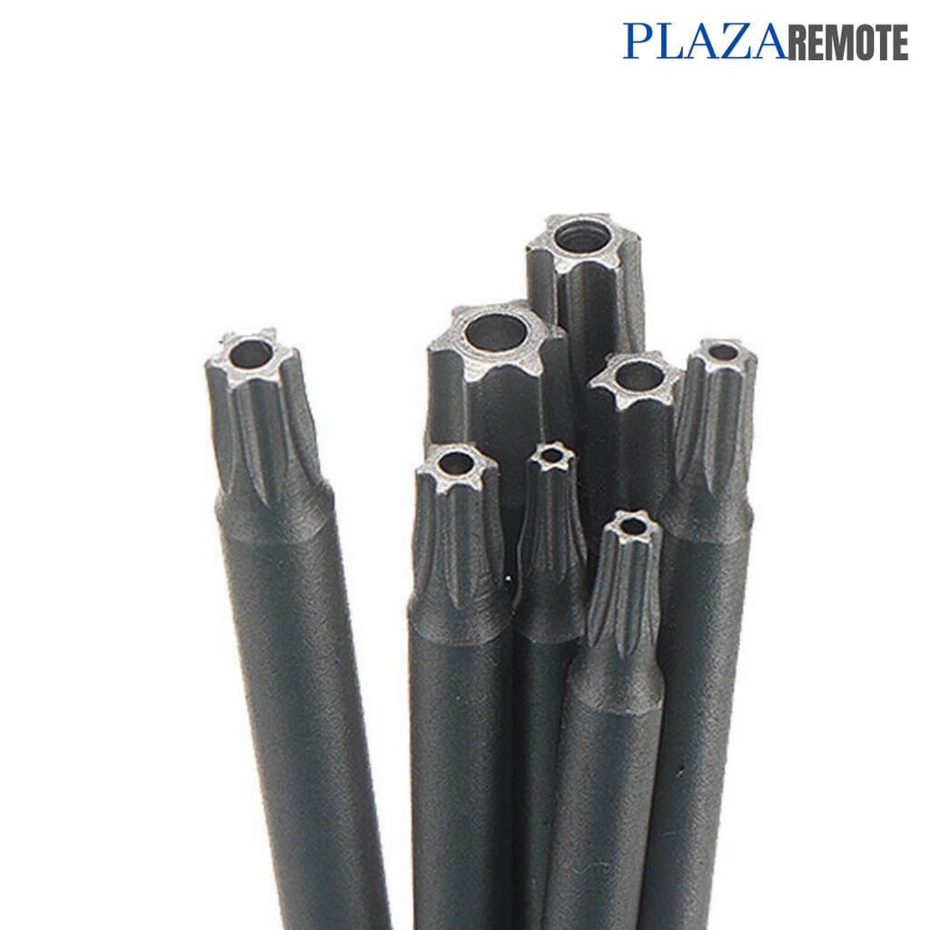 MATA OBENG MAGNETIC TORX SET OBENG 8IN1 100MM T8 T10 T15 T20 T25 T27 T30 T40 HEX TO KUNCI BINTANG